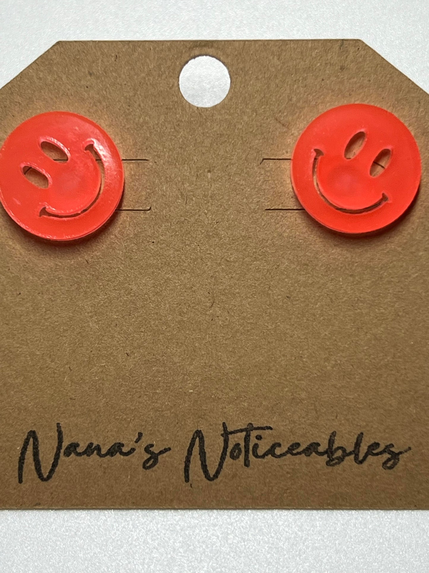 RESIN GLOW IN THE DARK SMILEY FACES