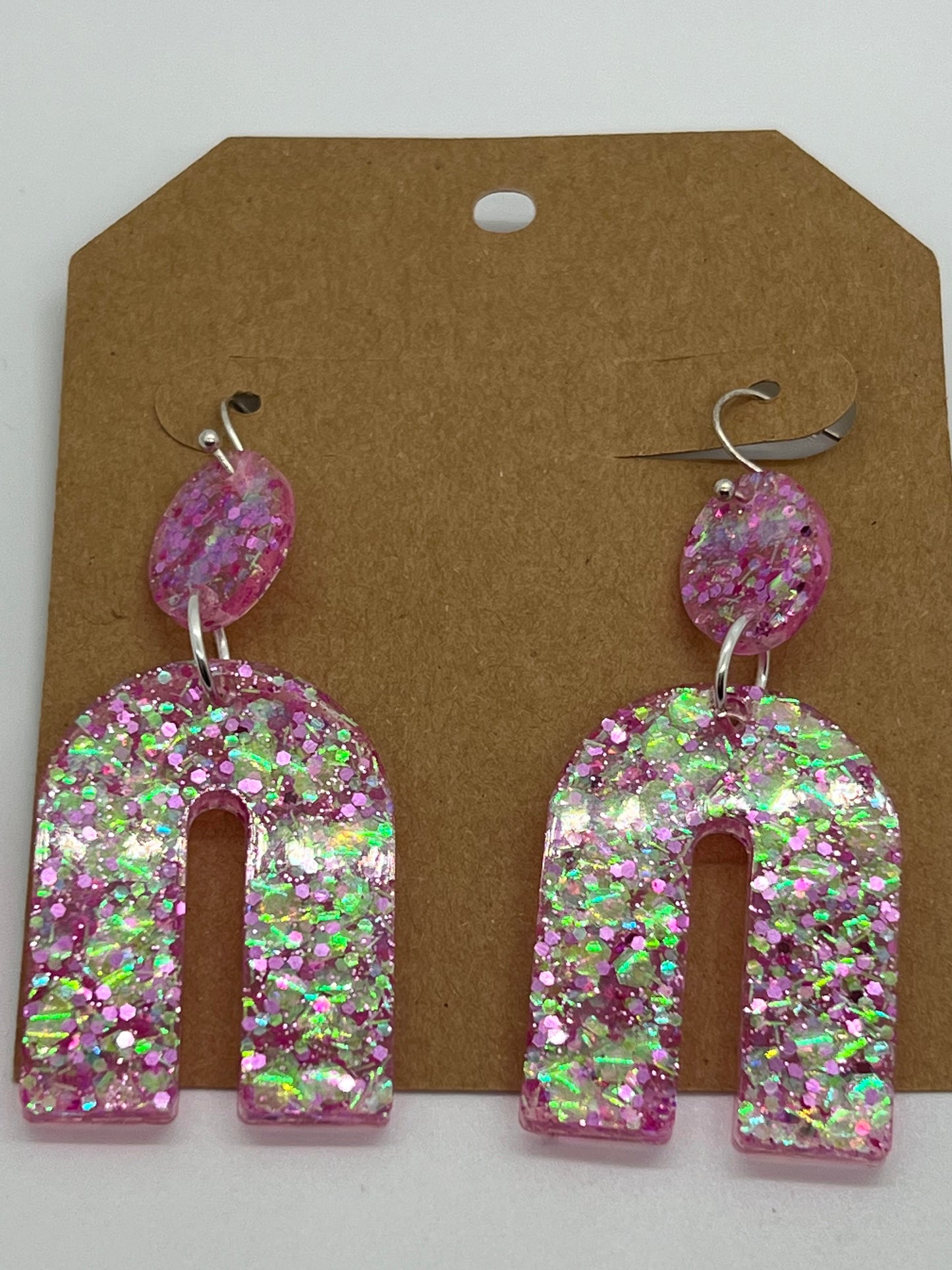 RESIN RAINBOWS IN SPARKLE IRIDESCENT PINK